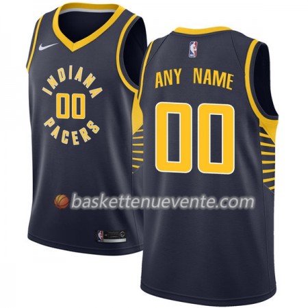 Maillot Basket Indiana Pacers Personnalisé Nike 2017-18 Navy Swingman - Homme
